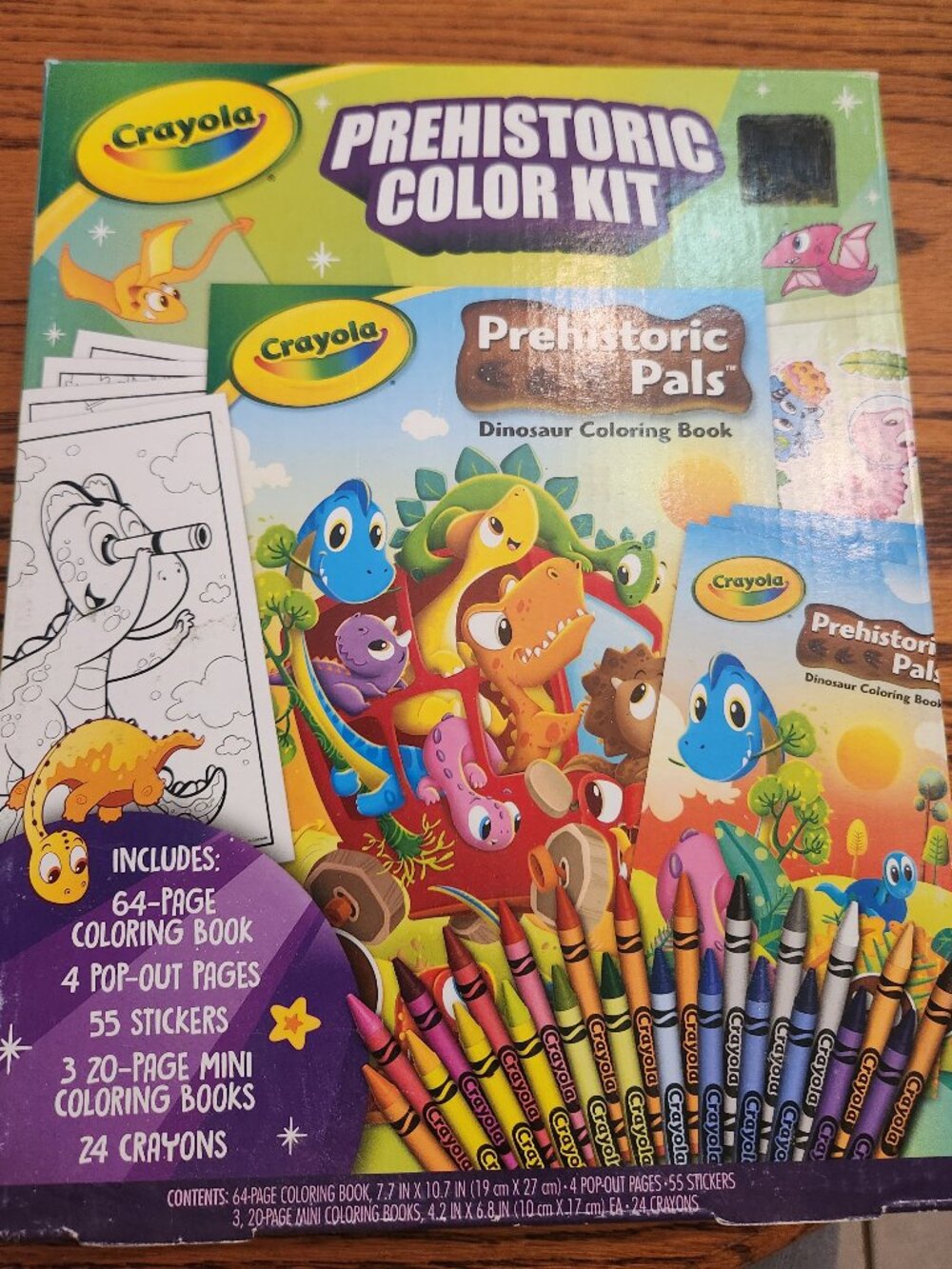 Crayola Prehistoric Dinosaur Coloring Kit